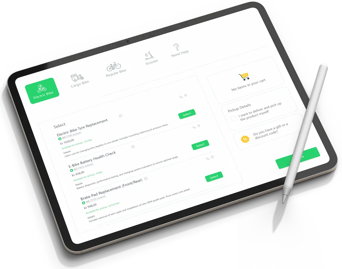 Customer using Arreglio platform